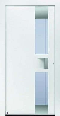 Двери входные алюминиевые Hormann Thermo Carbon Мотив 302 в Краснодаре