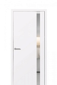 Межкомнатные двери Hormann huga DesignLine Pure 1 (с встроенным стеклянным элементом со стороны петель)